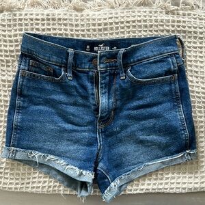 Hollister high rise short shorts